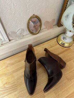 Nocona Size 9.5 Western Ankle Cowboy Boots Classic Indie